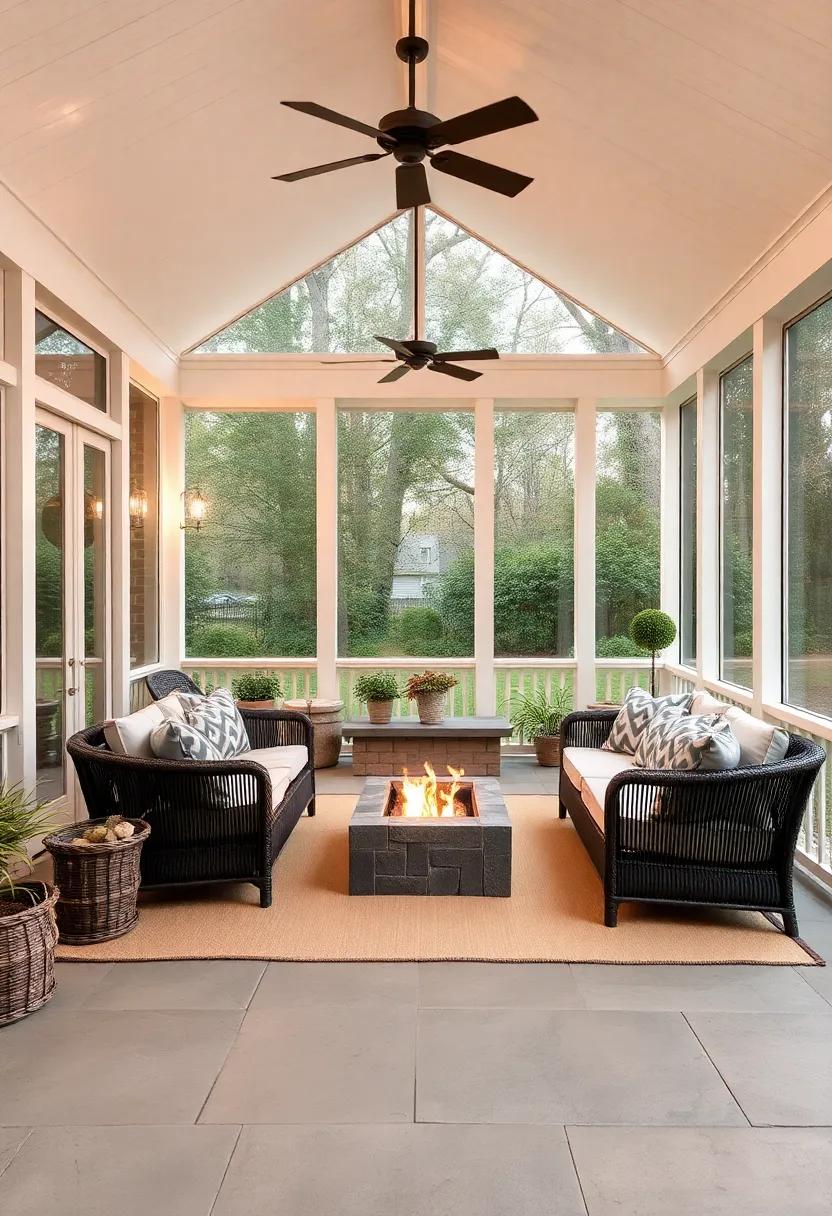 Inviting Seating Arrangements for Maximum Comfort on Your Porch