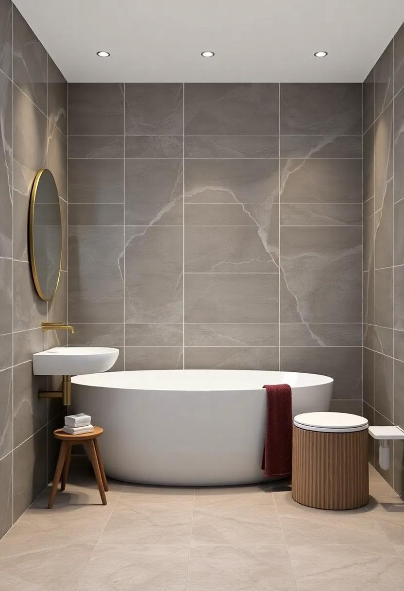 Large ⁤Tiles and Small Spaces: ‌Maximizing ‍Impact in Cozy Bathrooms