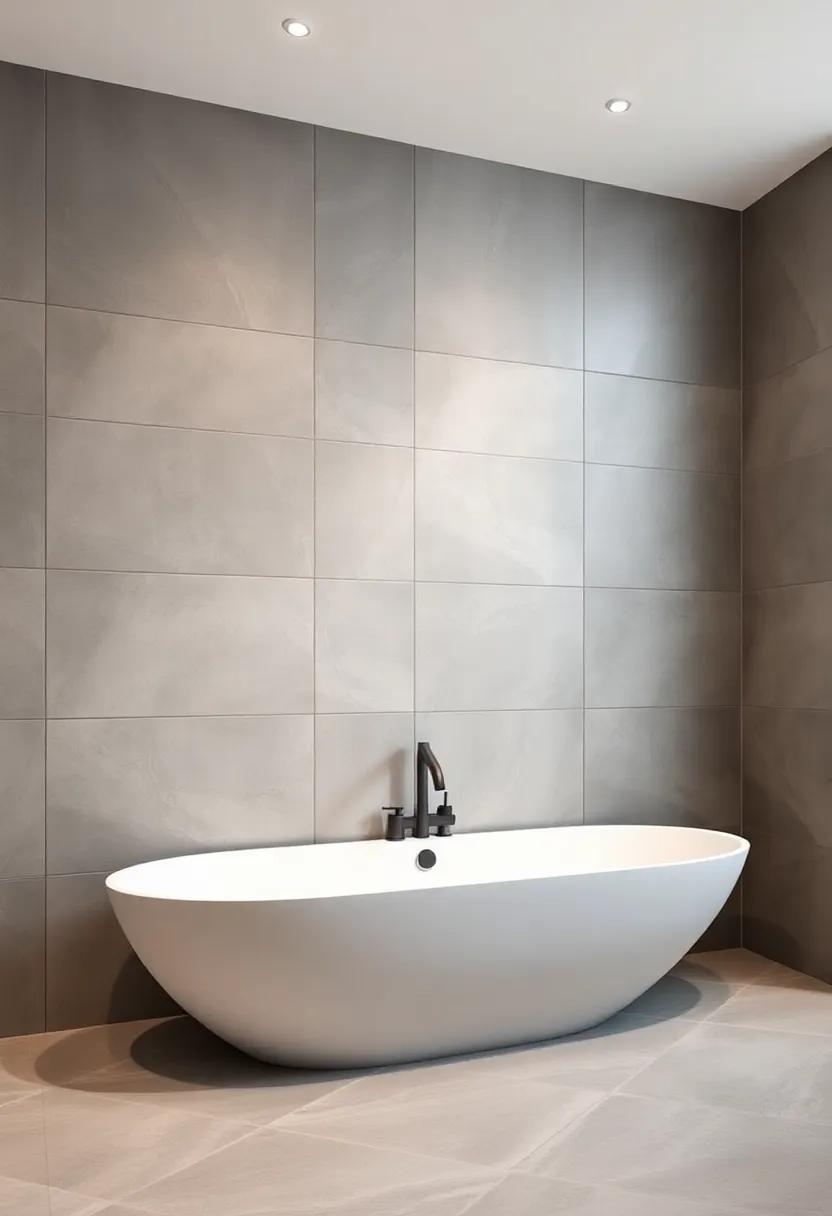 Elevating Minimalism: Large-Format Tiles for Clutter-Free Walls