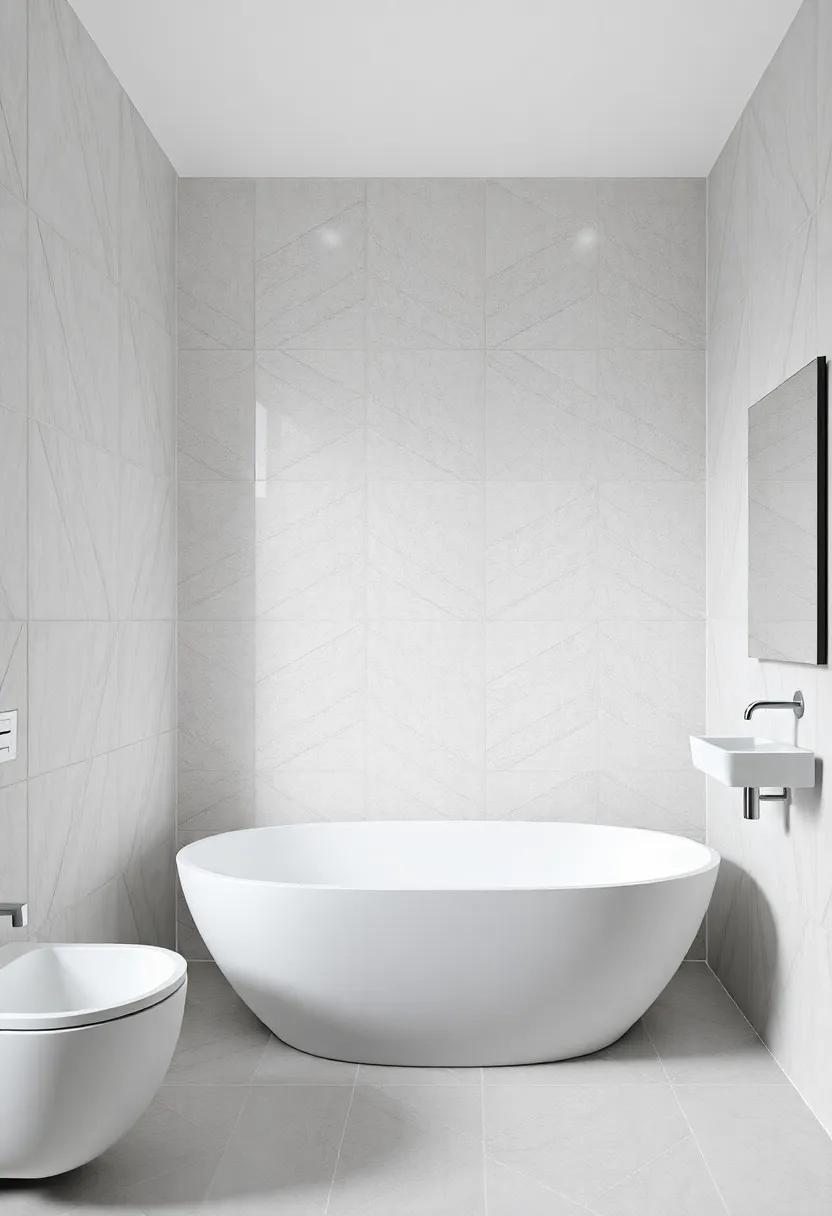 The Beauty of Large-Format Tiles: A Statement ⁢in Any Bathroom Design