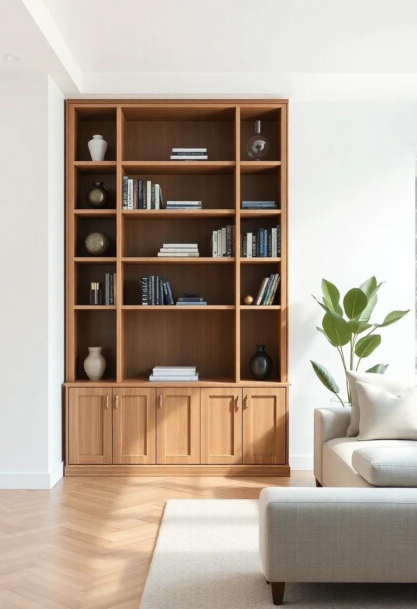 Creating a Focal Point‌ with a Statement Bookcase for​ Your Living Room
