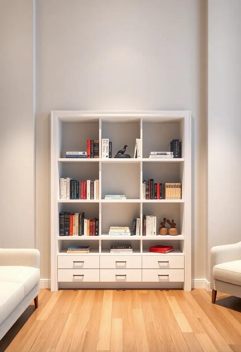 Maximizing Vertical Space to Create‍ an Impressive Living Room Bookcase