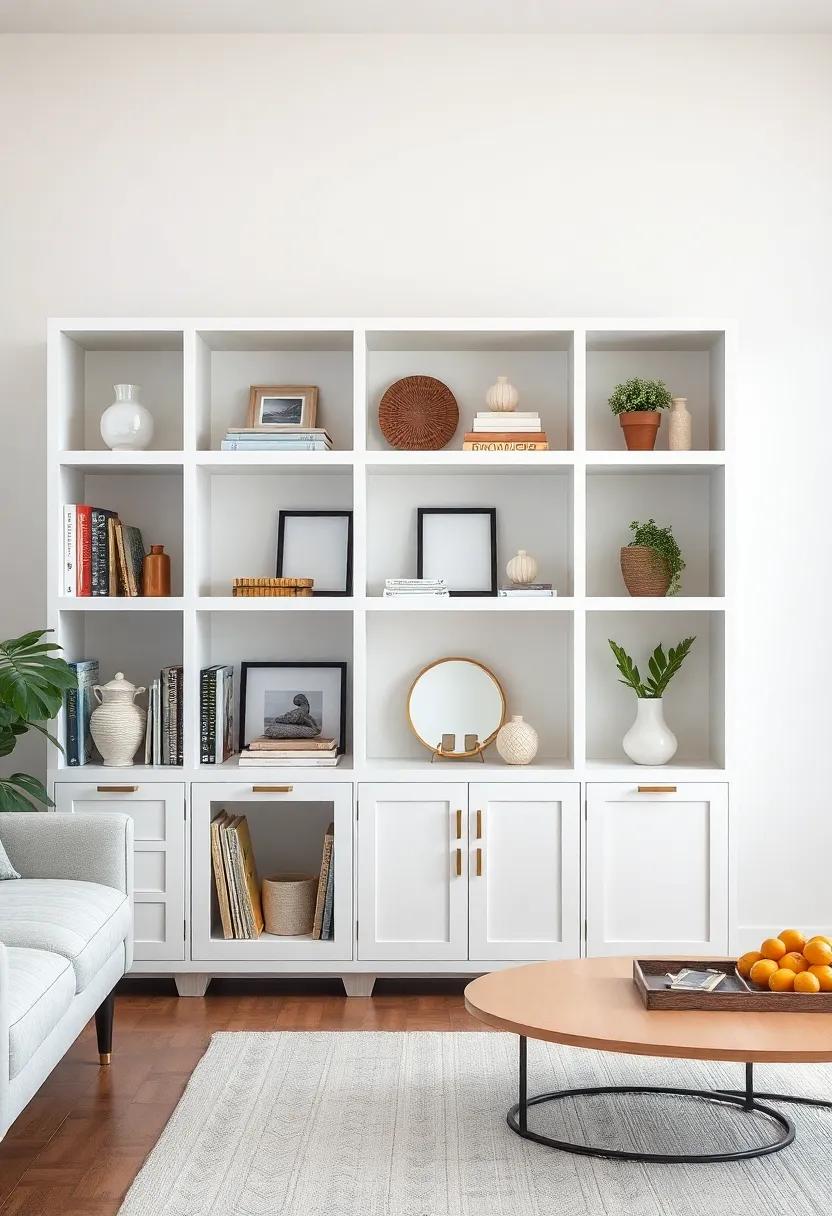 Mixing ⁣and ‌Matching Decorative Objects for a ⁣Personalized Bookcase Look