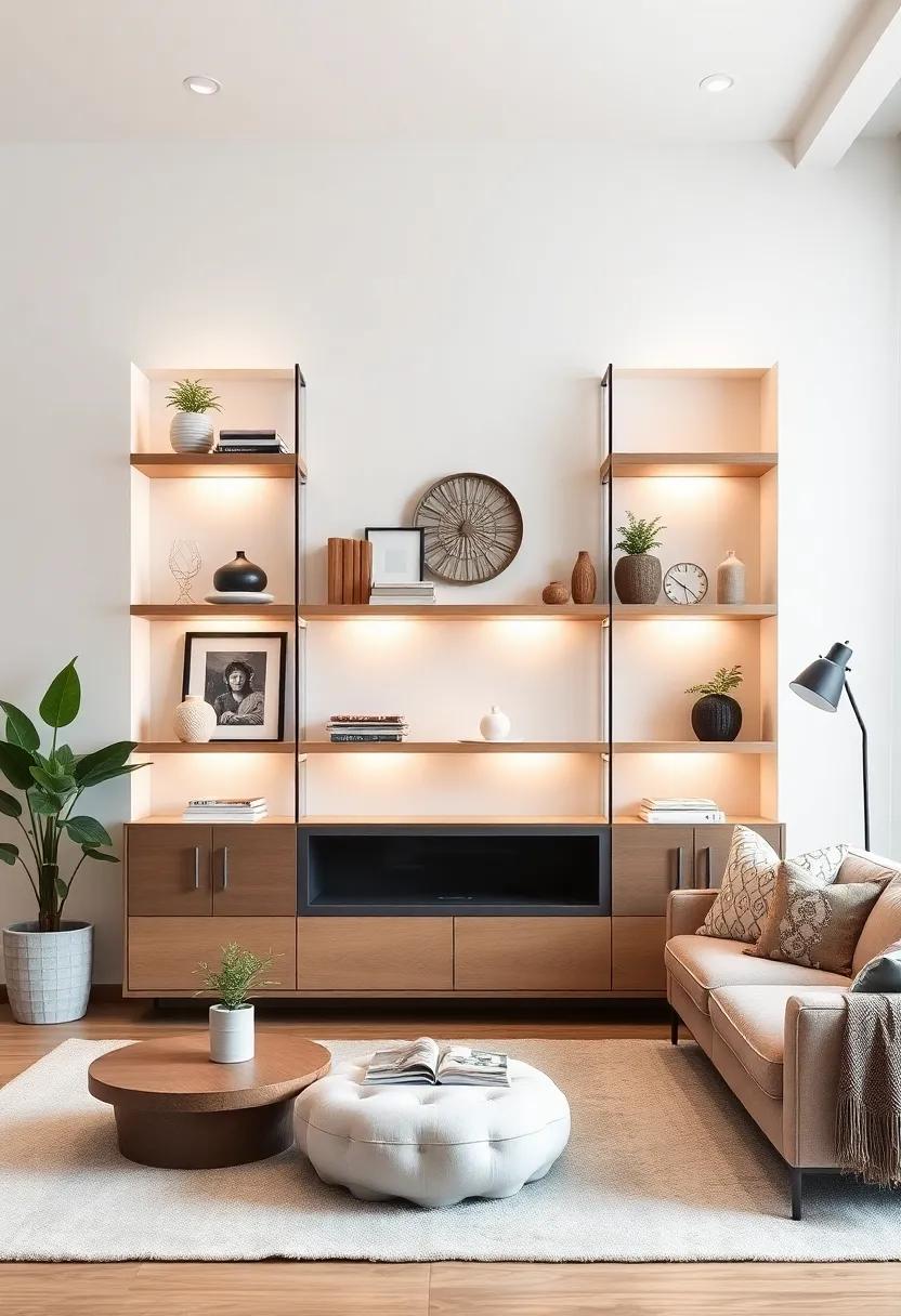 Layered lighting: Illuminating Your Shelves ‍for Dramatic Flair