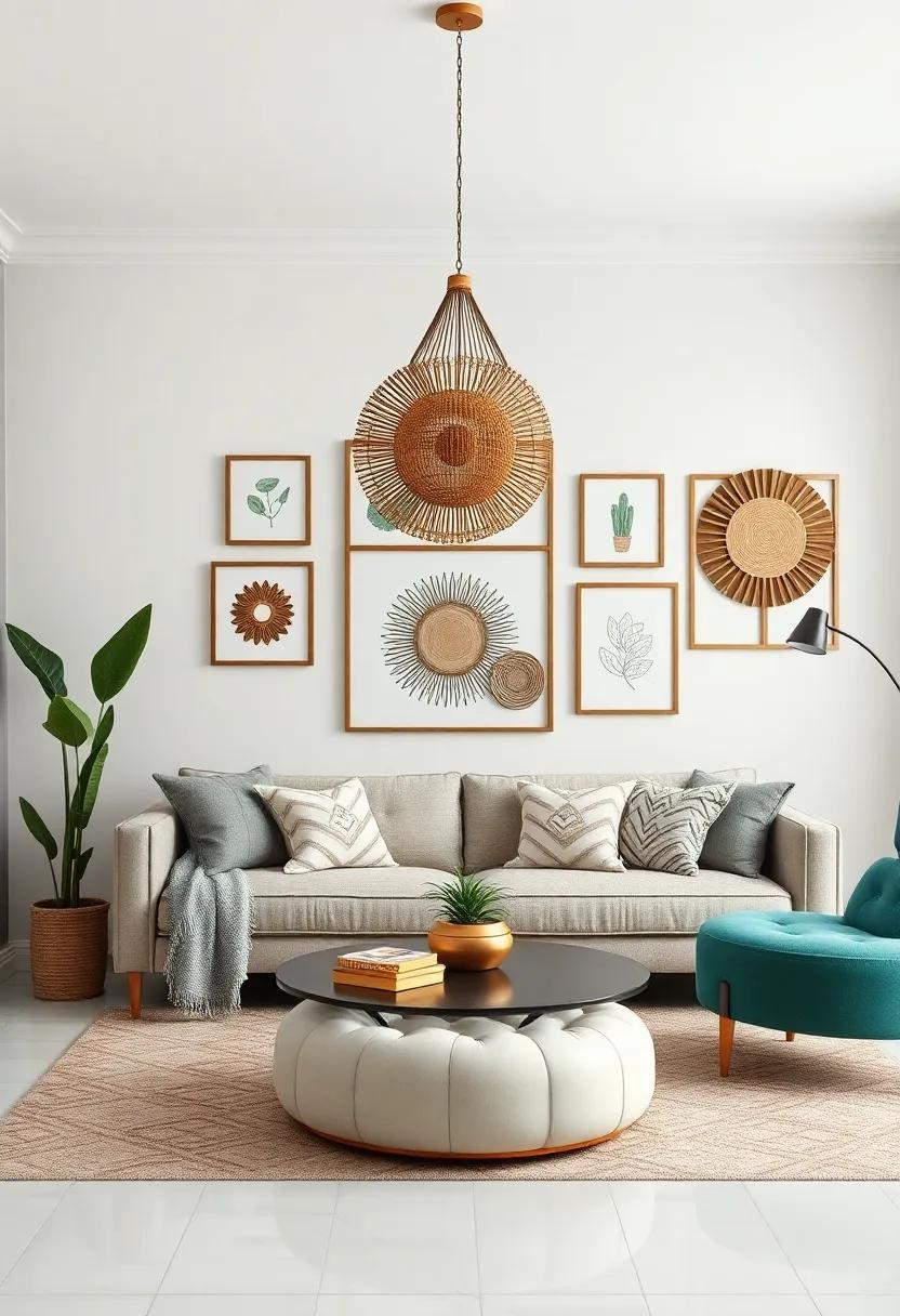 artful​ Displays: curating Wall‌ Art for a Bohemian Feel