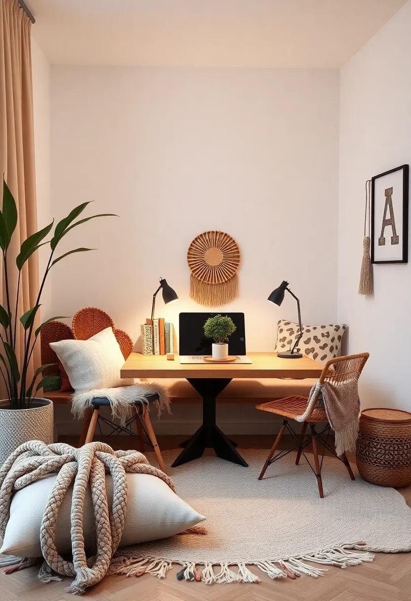 Design A Cozy Nook with Plush ‌Pillows​ And‍ Throws‍ For Relaxed Working Hours