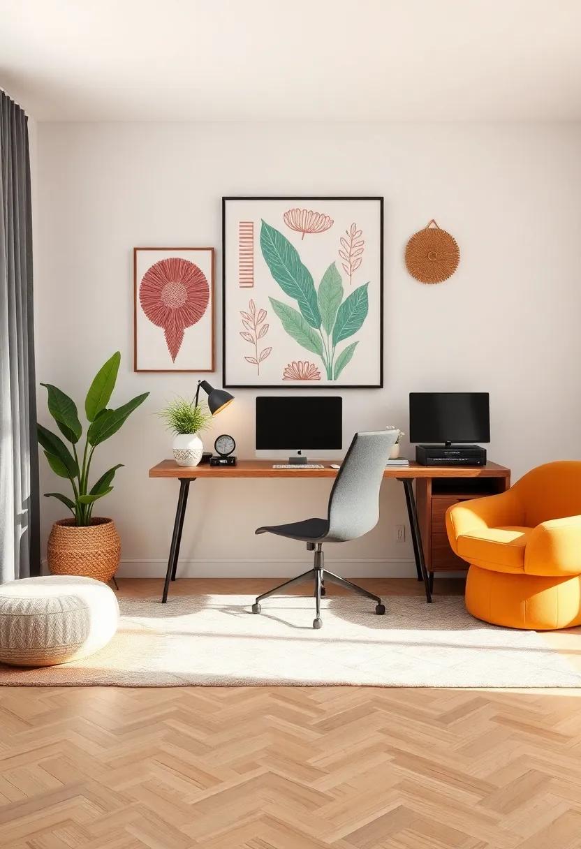 Highlight ⁣Wall Art With whimsical Patterns ‍And Personal Touches That Inspire