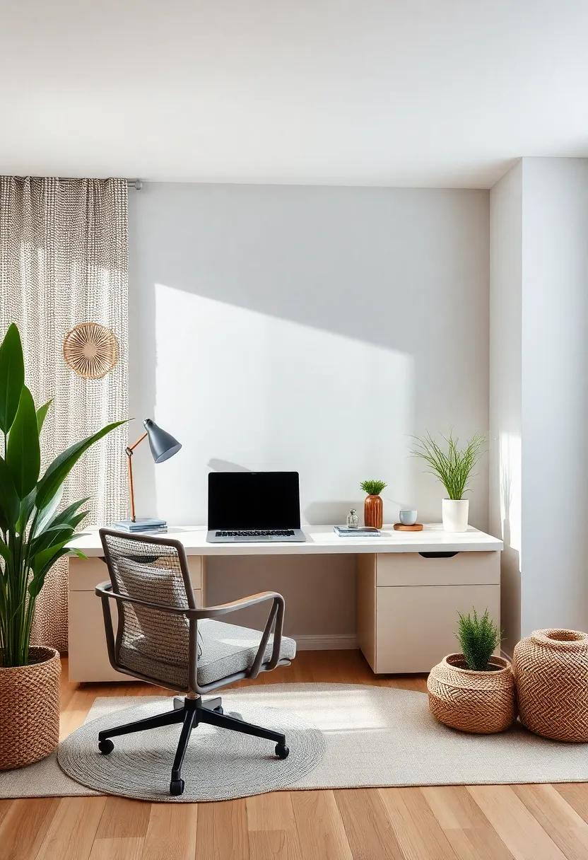 create A Sensory ​Balance With Sound-Absorbing textures For Focused‍ Work