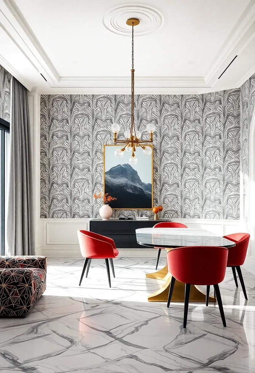 Experiment ‍with Innovative Patterns ⁢for‌ Wallpaper or Fabrics