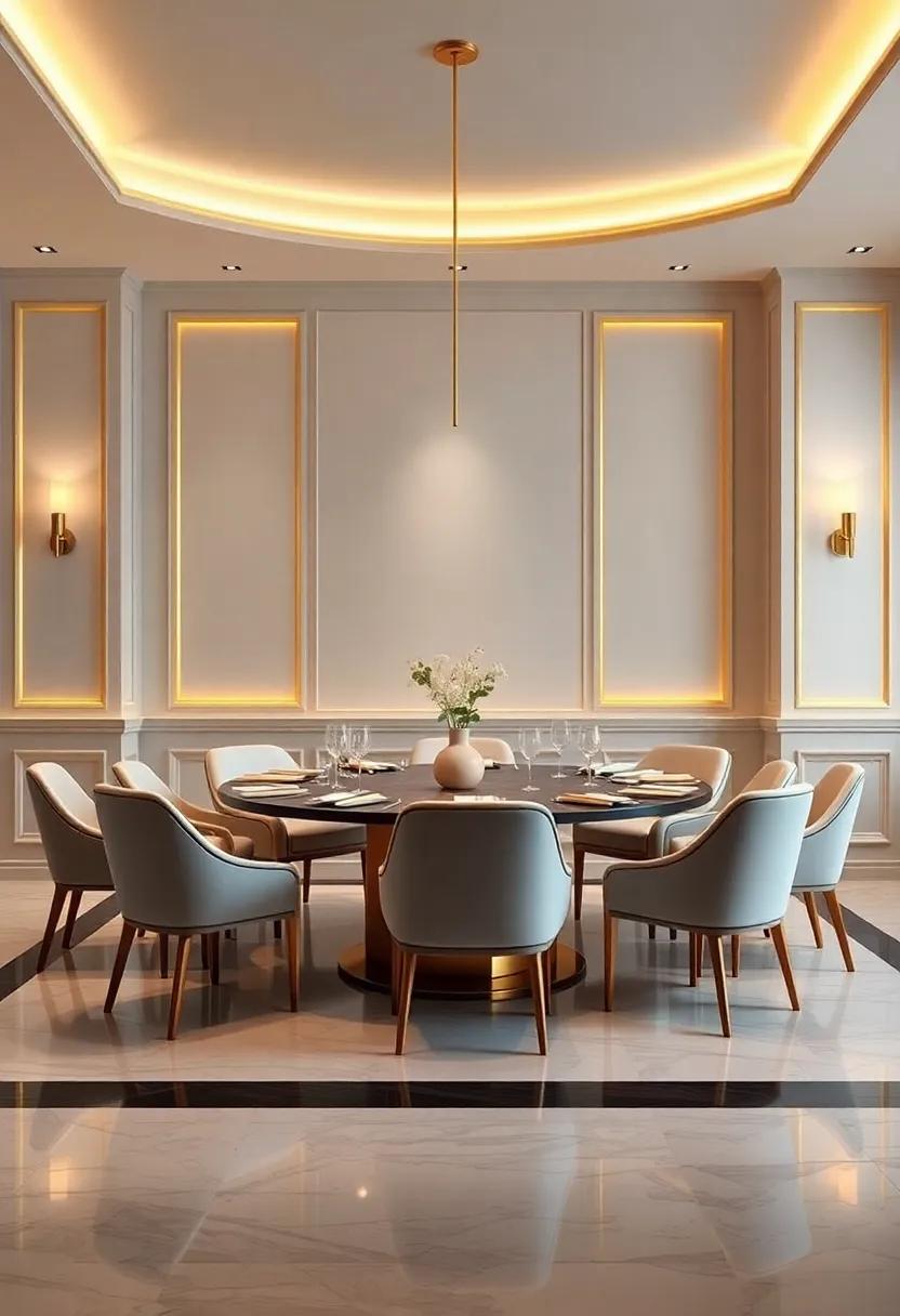 The magic of ⁤Ambient Lighting in Luxurious Dining Spaces
