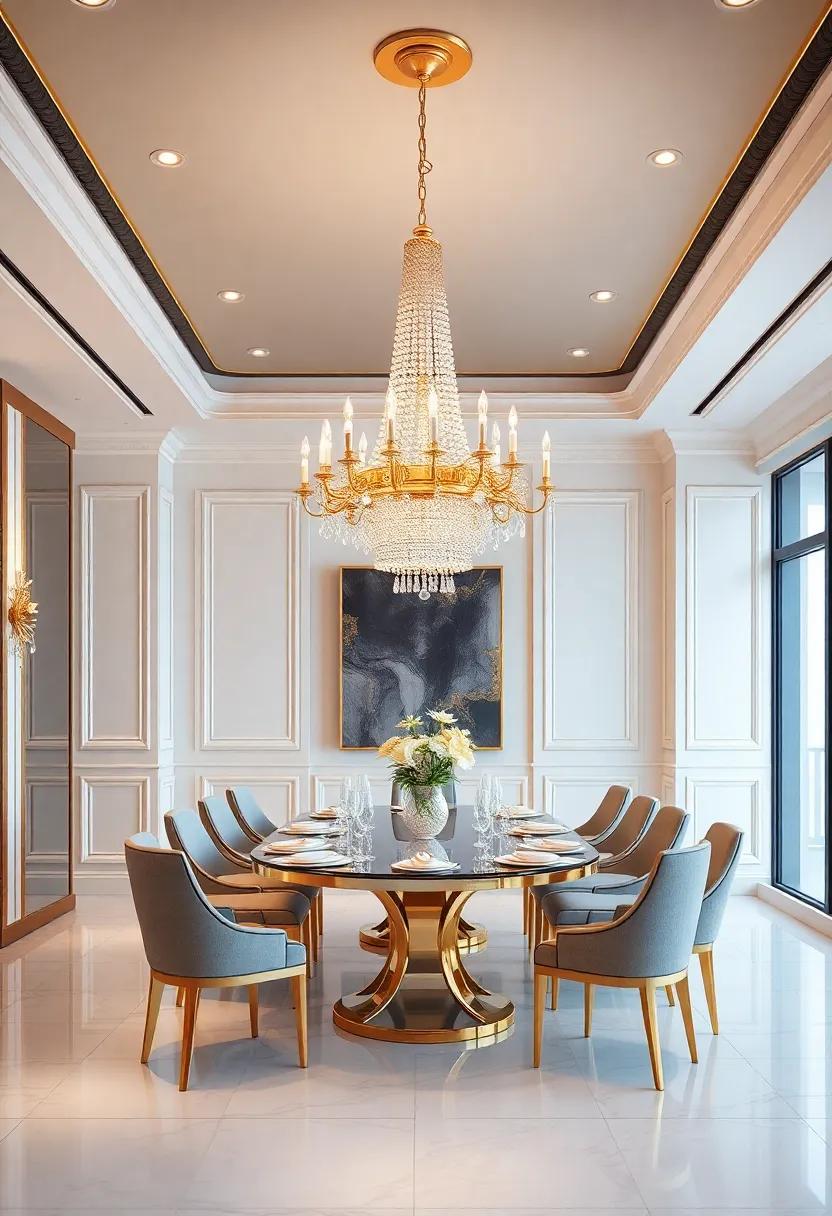 The Role of Elegant Chandeliers in Luxurious ⁣dining Settings