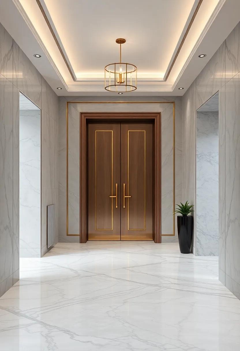 Bespoke Marble Solutions for Unique Architectural Entryway Features
