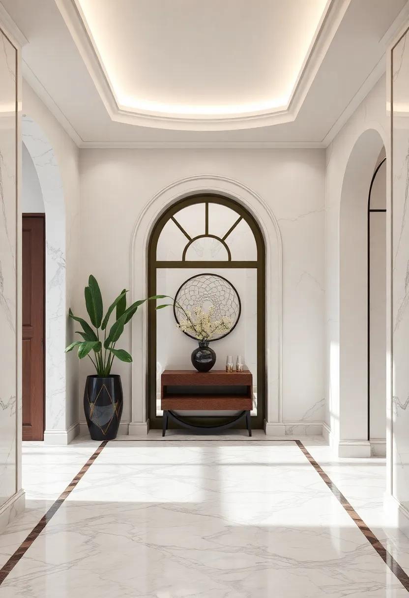 Elevate Your Entryway Aesthetic With Striking Marble Flooring Designs