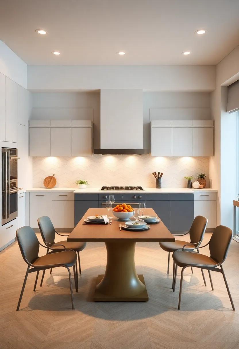 Epicurean Elegance: Dining Areas that Compliment Luxurious Kitchens