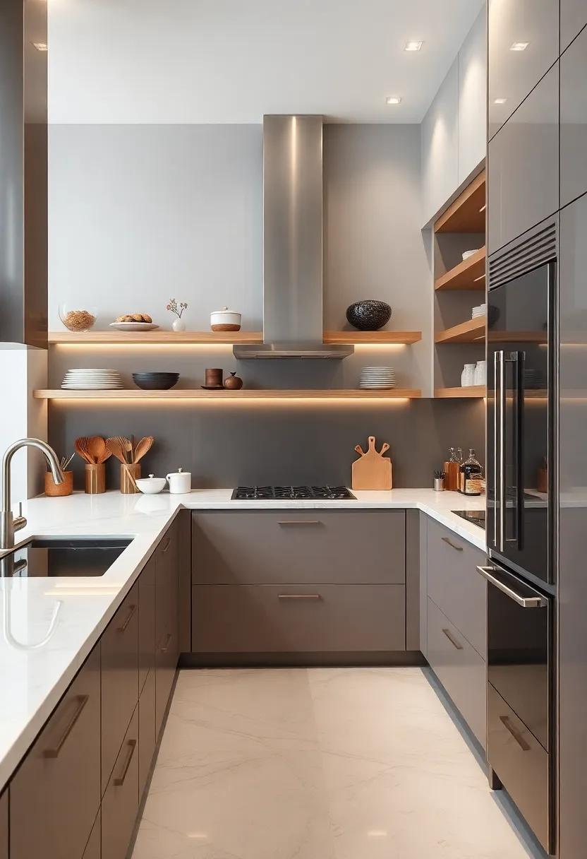 Showcasing Culinary ⁣Masterpieces: Open Shelving as Art