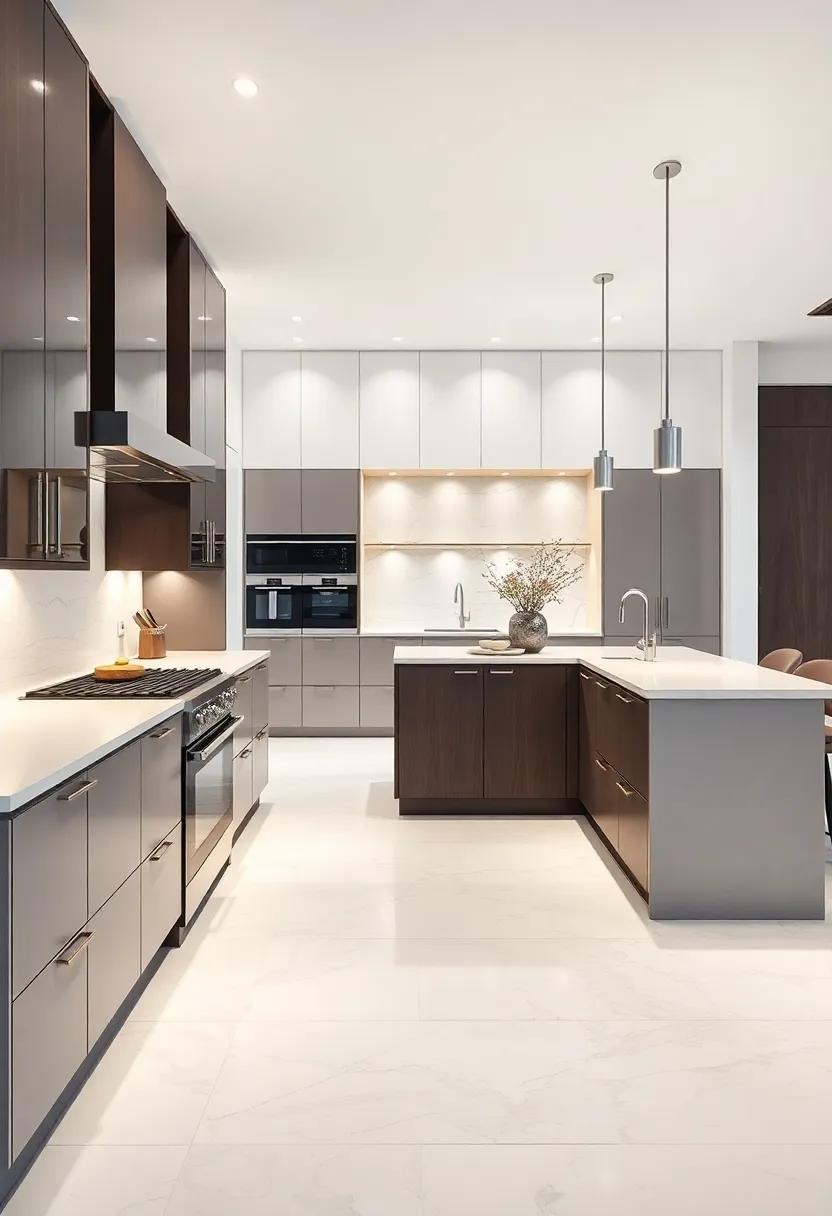 Spacious islands: ‌The Versatile ​Hub of ​Luxury Kitchen Design