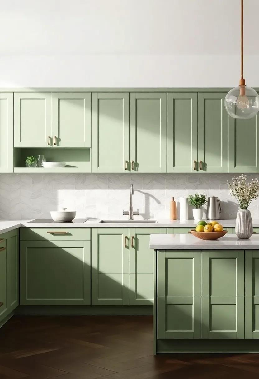 Sage ‍Green as​ a Serenade: ⁤The Calming Effect of Your Kitchen⁣ Environment