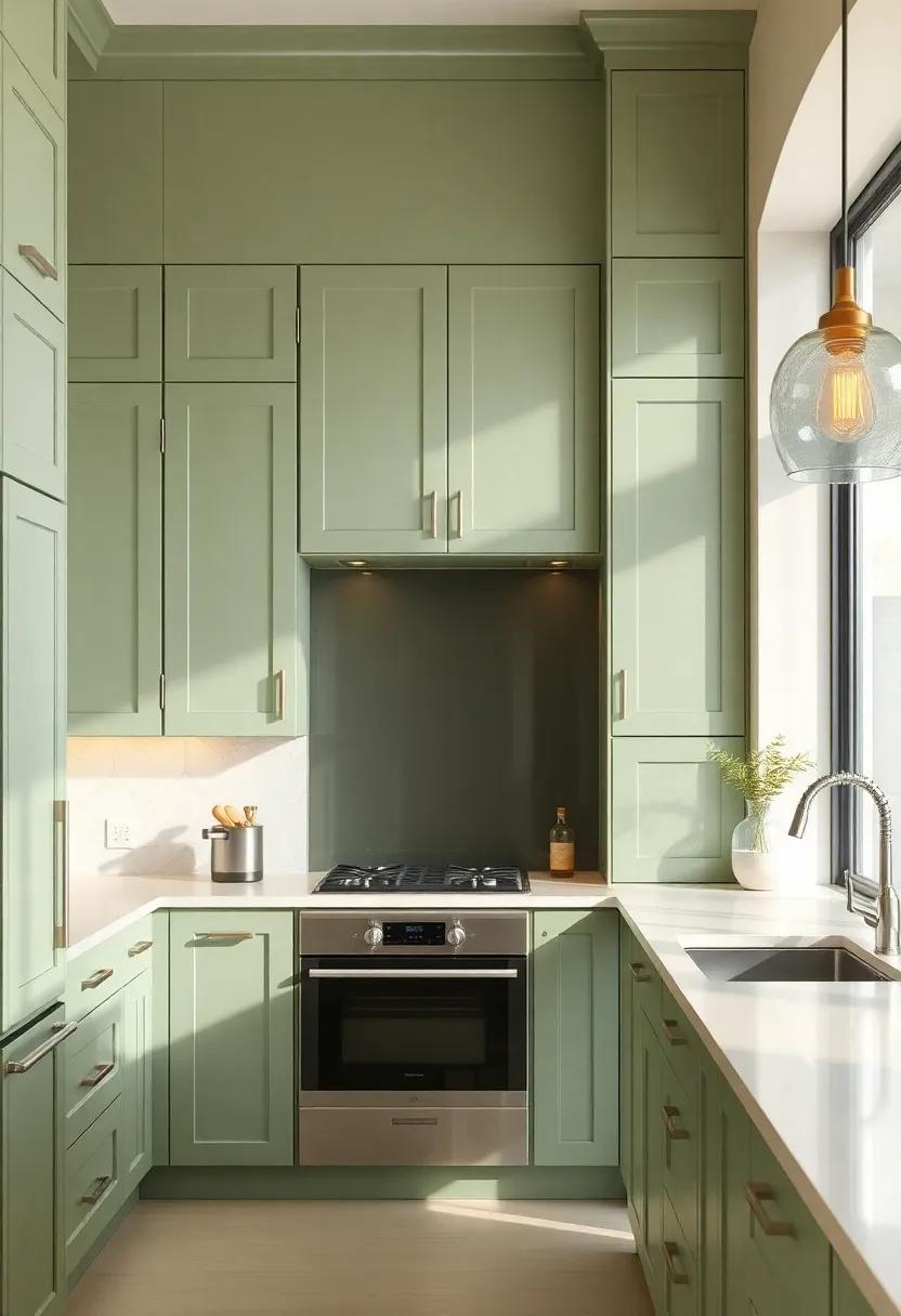 Illuminating Your​ kitchen: The Role of Light ⁣with ​Sage Green Cabinets