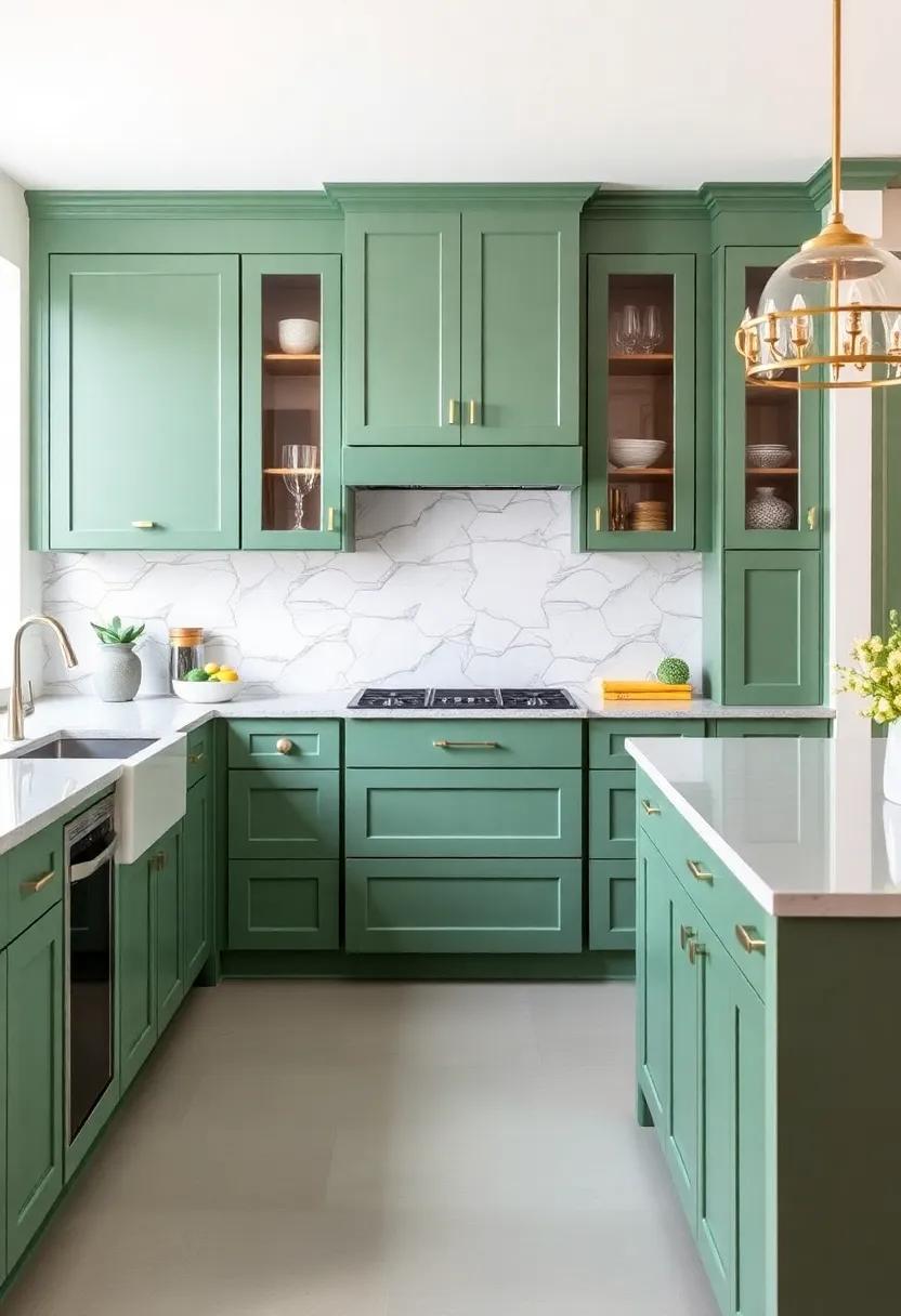 Pairing Sage Green with Timeless Materials for a Sophisticated look