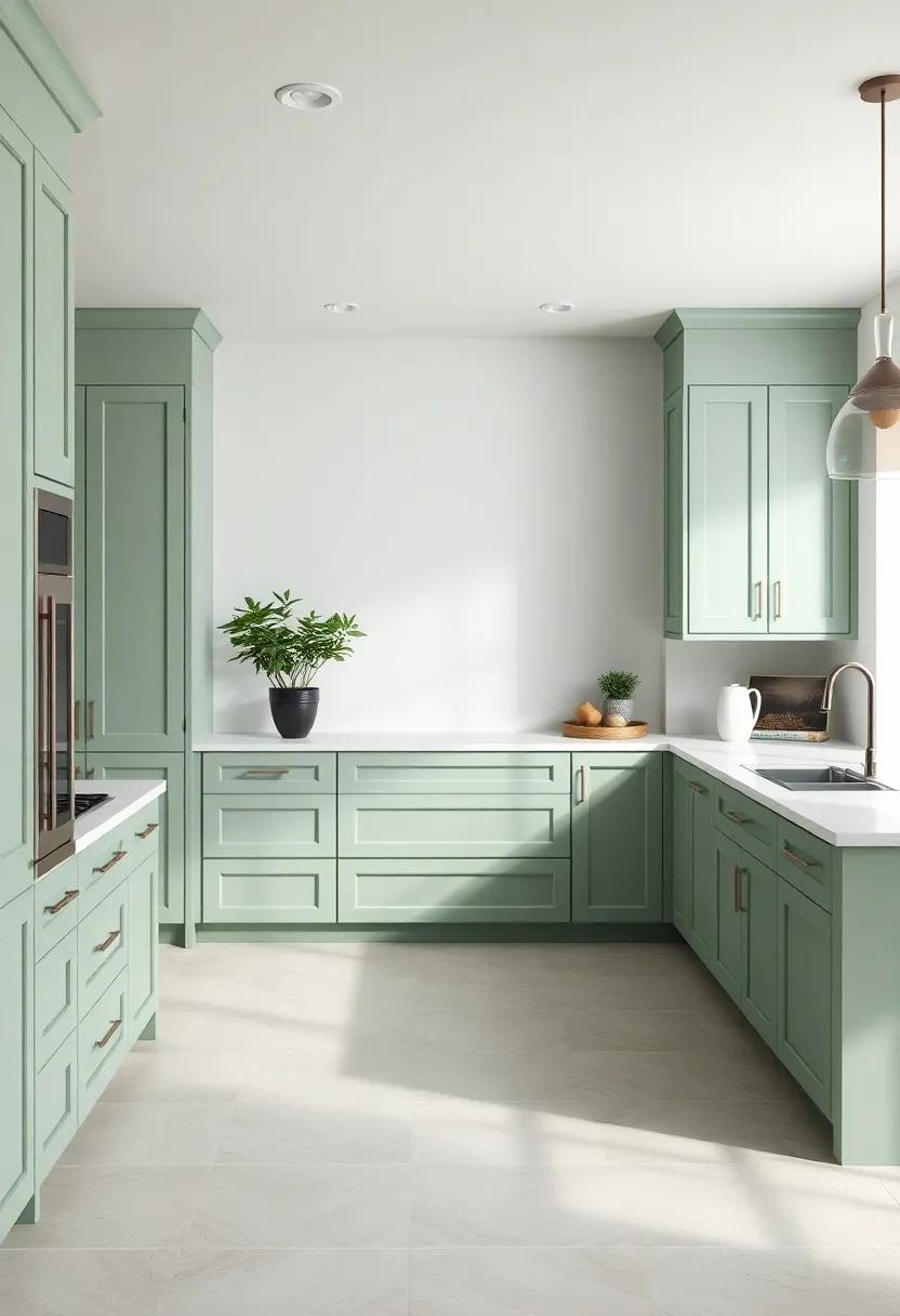 Sustainable Luxury: How Sage ‍Green Promotes Eco-Friendly Kitchen Choices