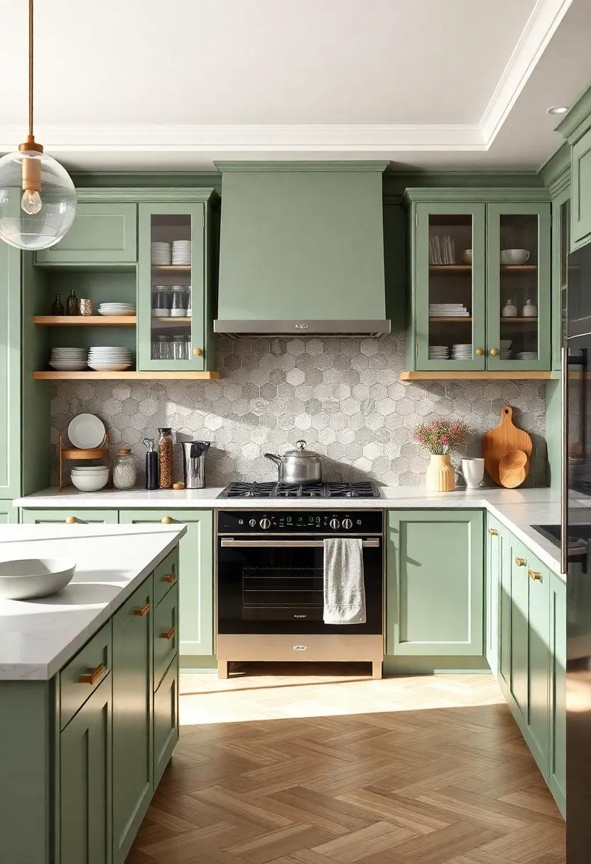 Captivating Accessories: Styling Your Sage Green Kitchen with Personal Flair