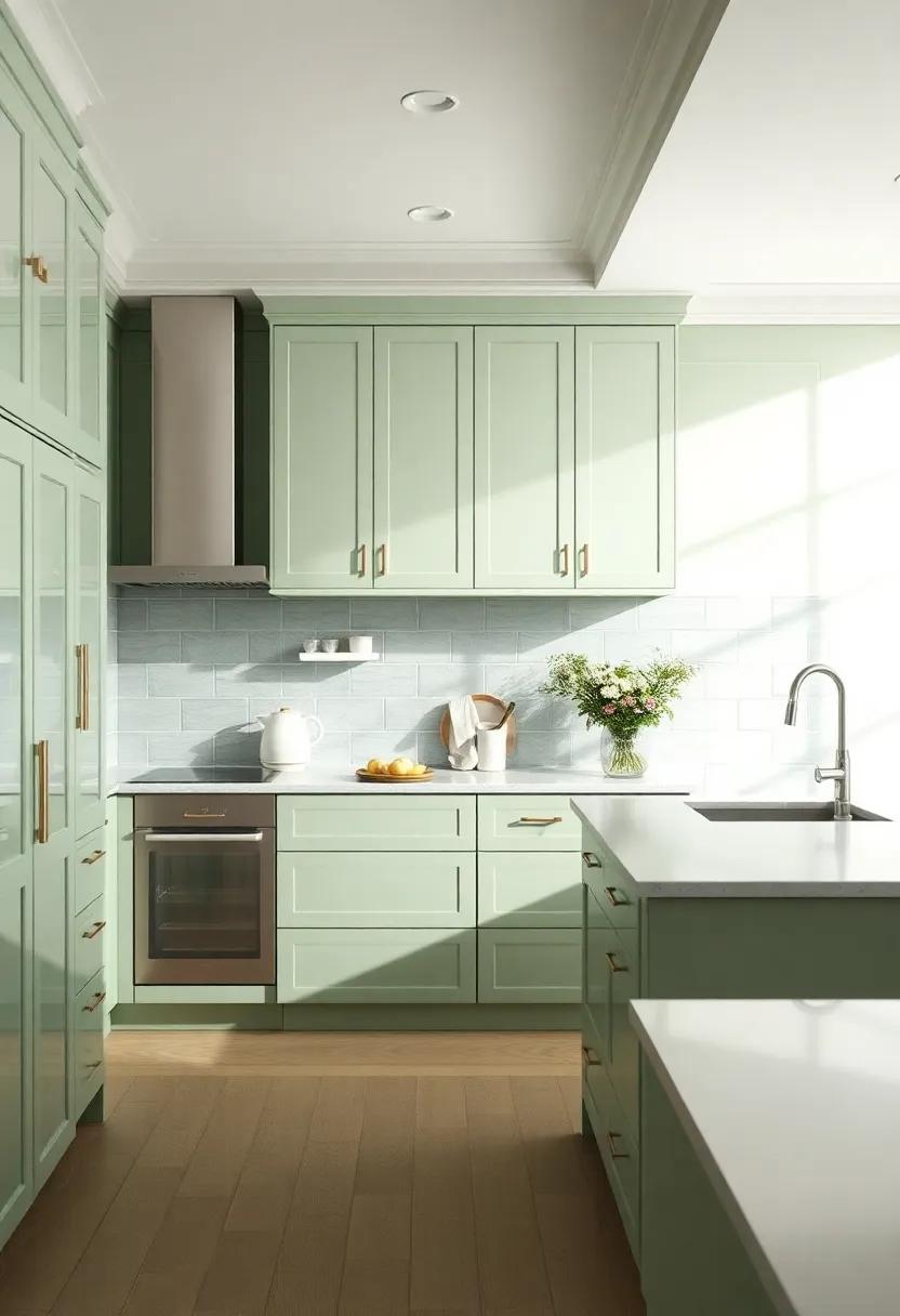 Capturing Light:⁣ The Reflective Qualities of ⁣Sage Green and Their Effects