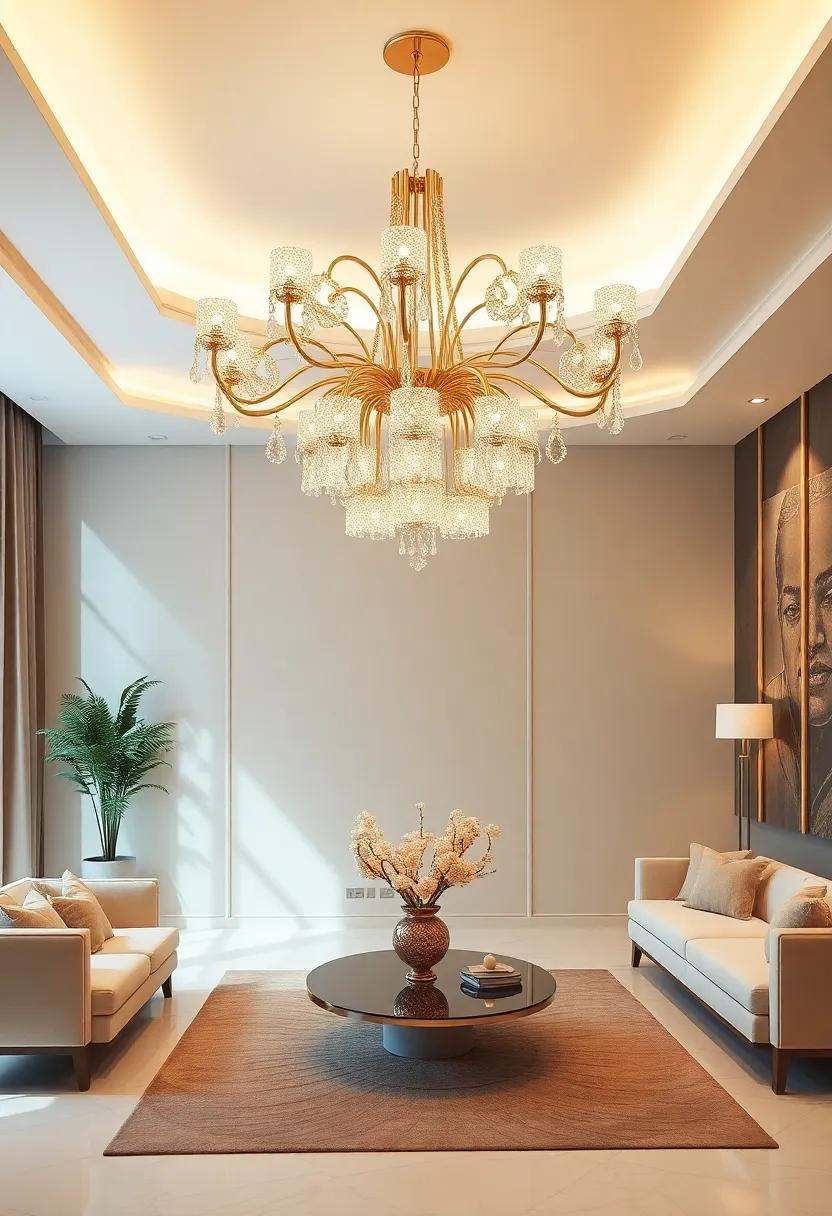 Artistic Illumination Sculptural Chandeliers Elevating Artistic Expression