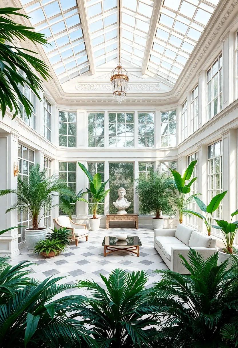 Mesmerizing Conservatories Filled with ​Lush ⁢Greenery and Natural⁤ light