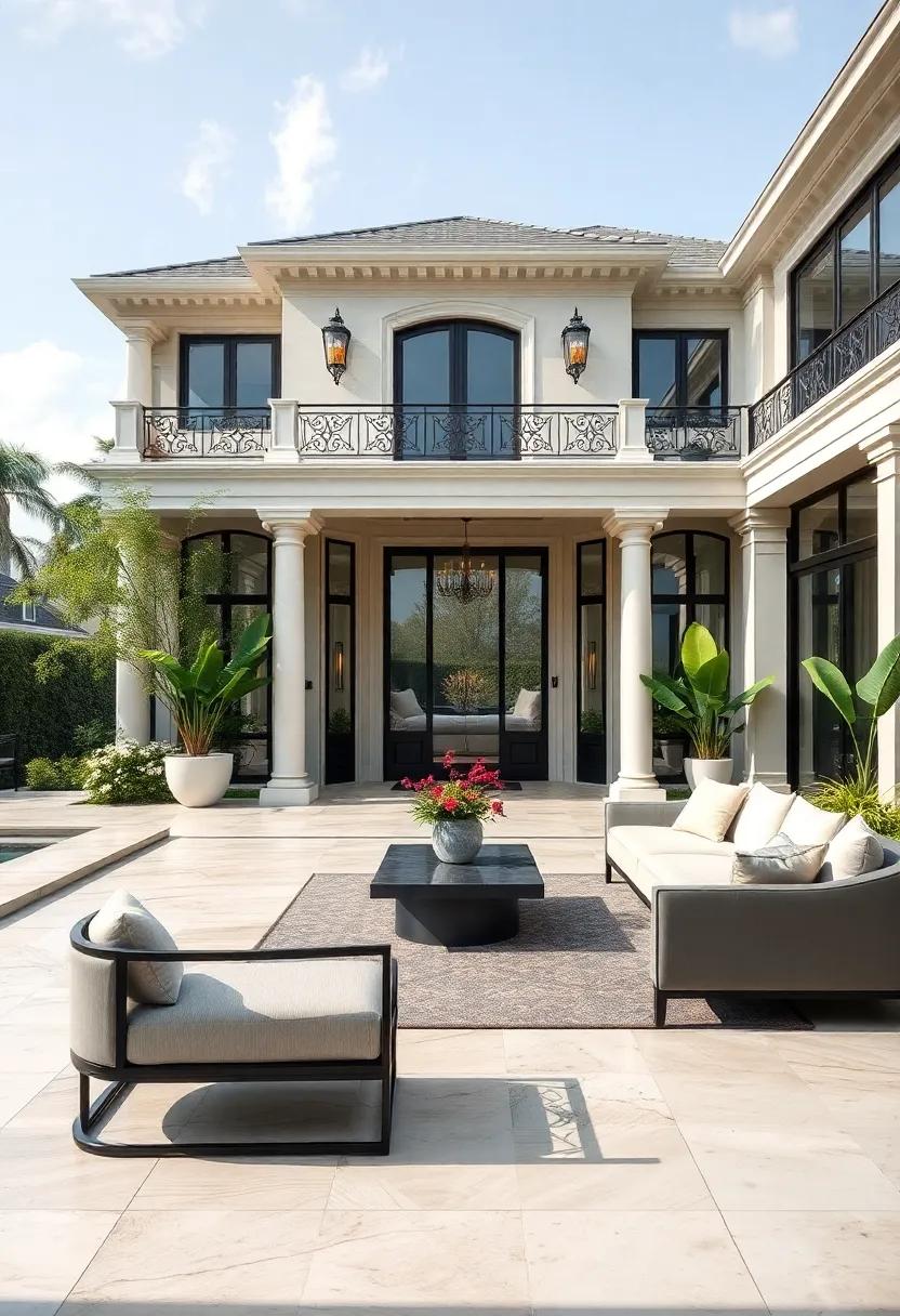 Stunning​ Outdoor Spaces Merging‍ Nature with⁢ Sophisticated Living