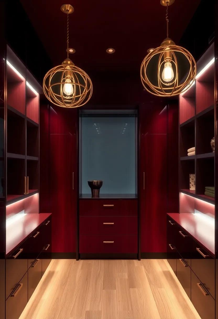 Statement Lighting Fixtures: Eye-catching pendant⁣ lights or chandeliers ⁢bathe⁣ the space in a soft glow, enhancing the luxurious ambiance