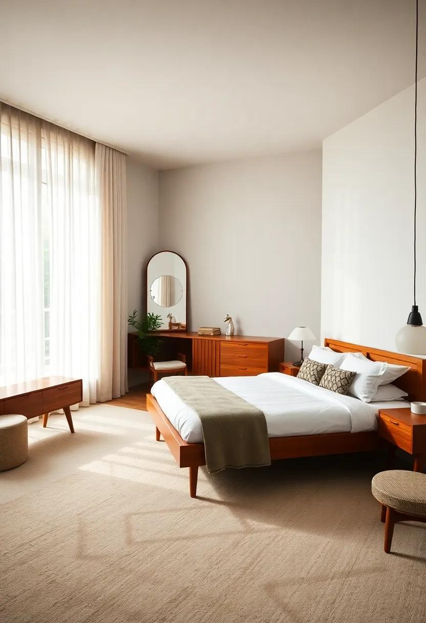 Essence of Mid-Century Modern Design in Bedroom Spaces