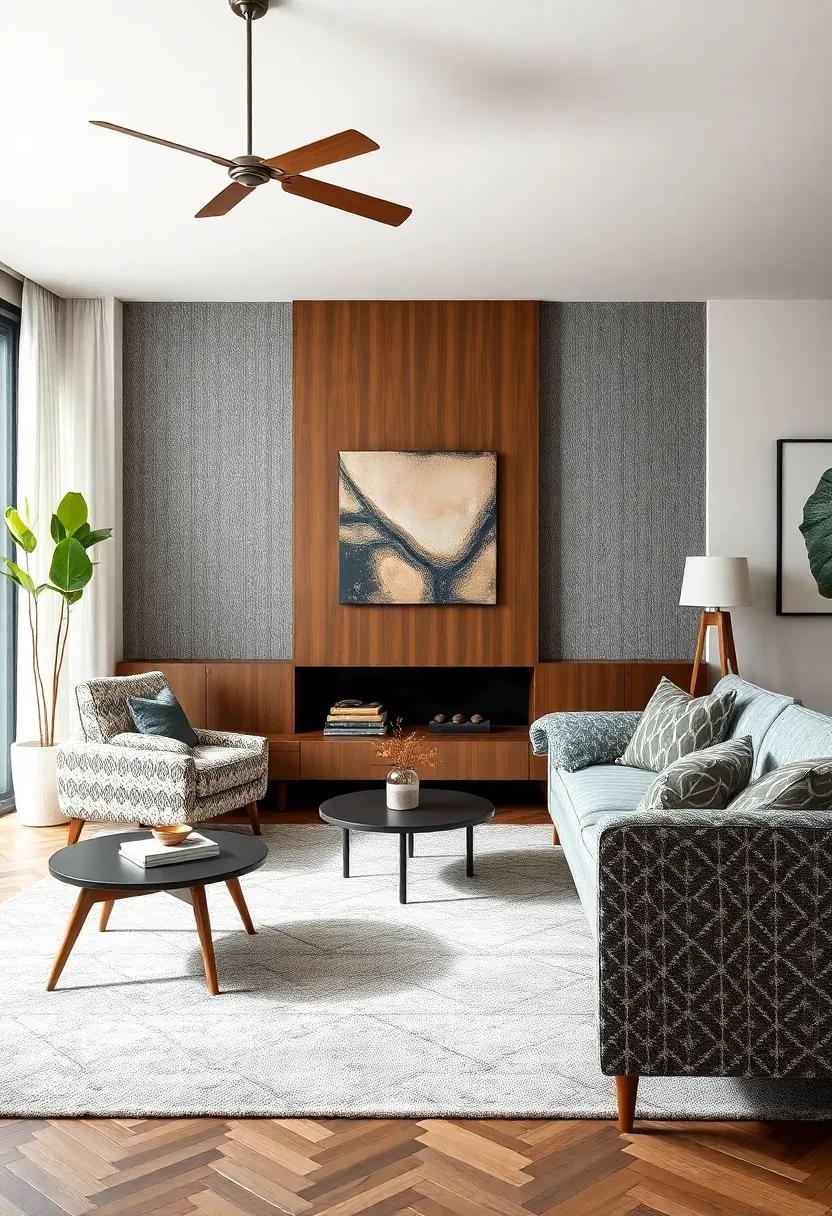 The⁢ Beauty of Patterned Fabrics in Mid-Century upholstery