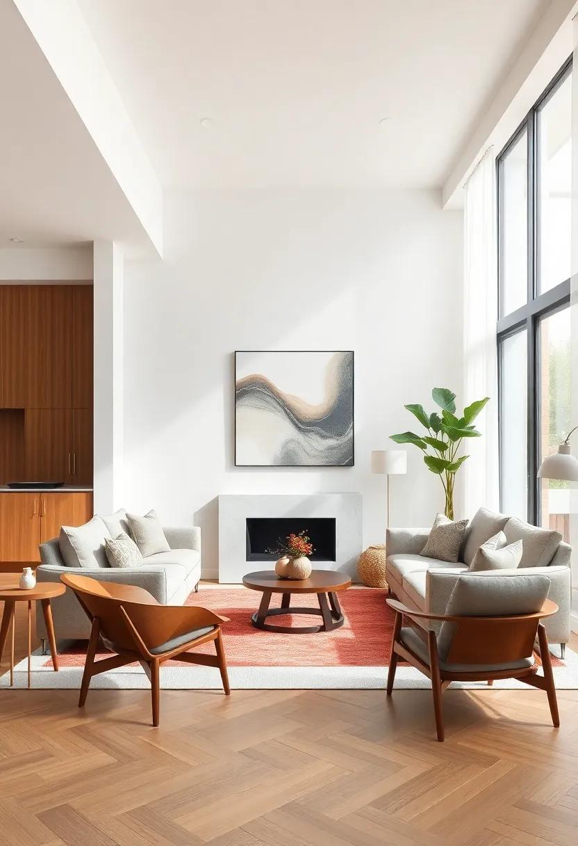 Layering ⁤Textures: ‌A Cozy Approach​ to Mid-Century Modern Design