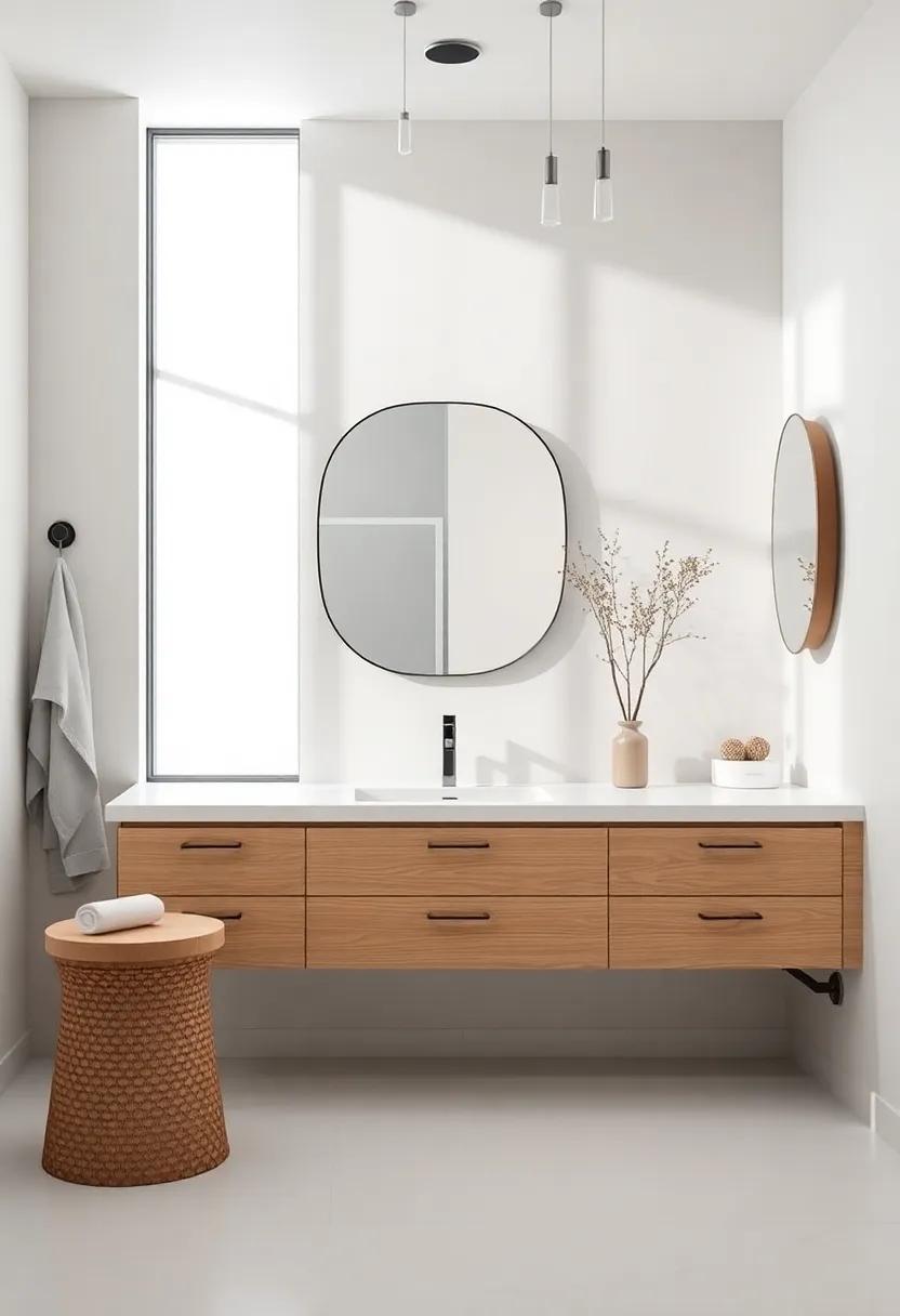 Focus on quality over quantity:​ Choose fewer, high-quality materials to enhance the sophisticated feel of​ your bathroom