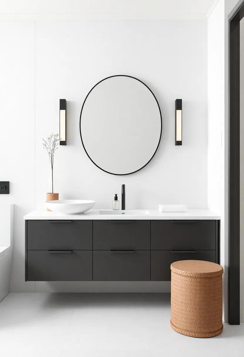 Mix textures subtly: In⁣ a minimalist space, subtle contrasts between matte and glossy finishes can add sophistication