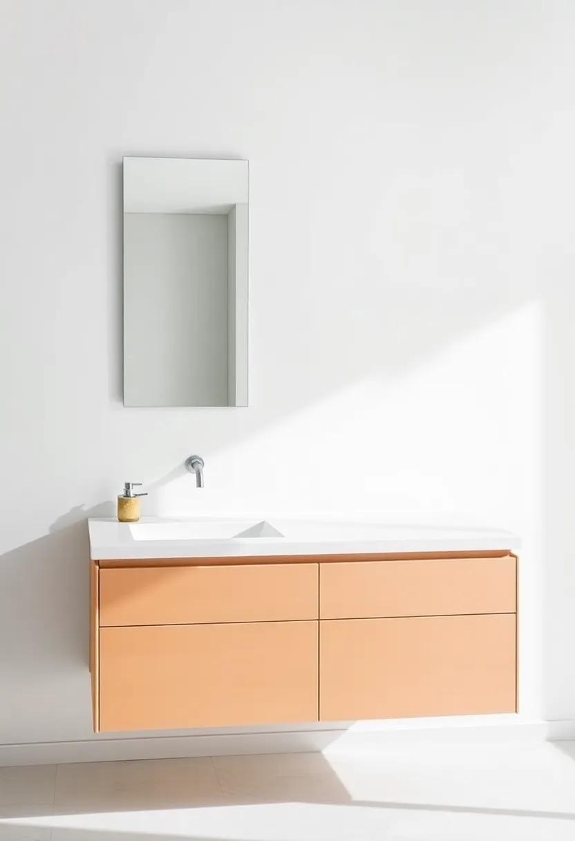 Use wall-mounted faucets: Streamlined wall-mounted faucets can free up counter space, creating a cleaner‌ appearance