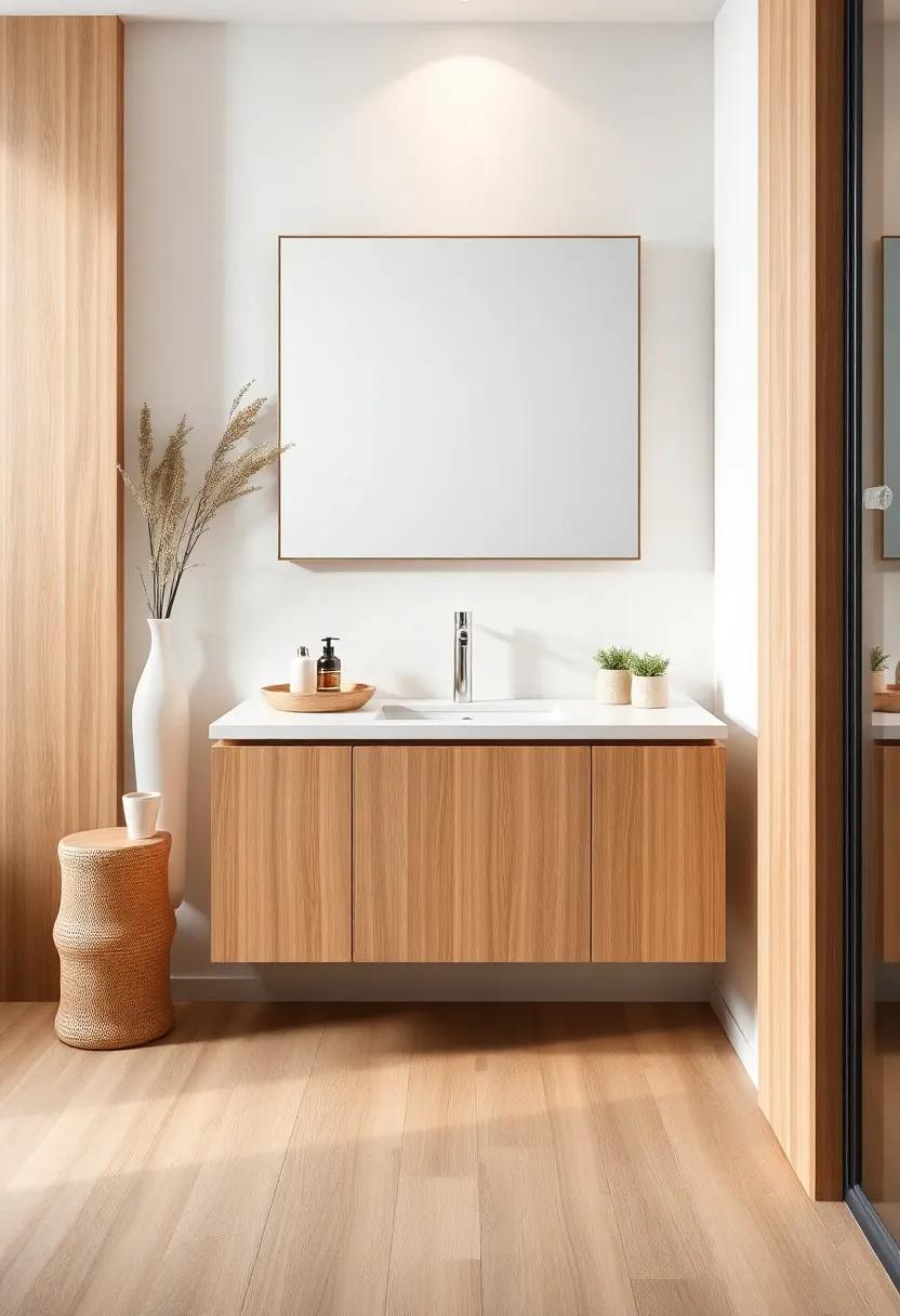 Utilize ‍natural materials: incorporate wood, stone, ‍or bamboo finishes ⁣to bring warmth into‌ a minimalist design