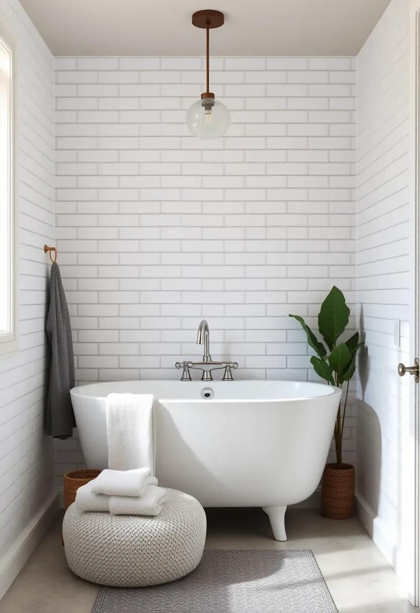 Creating a Cozy Retreat: Textured Fabrics That complement Subway Tiles