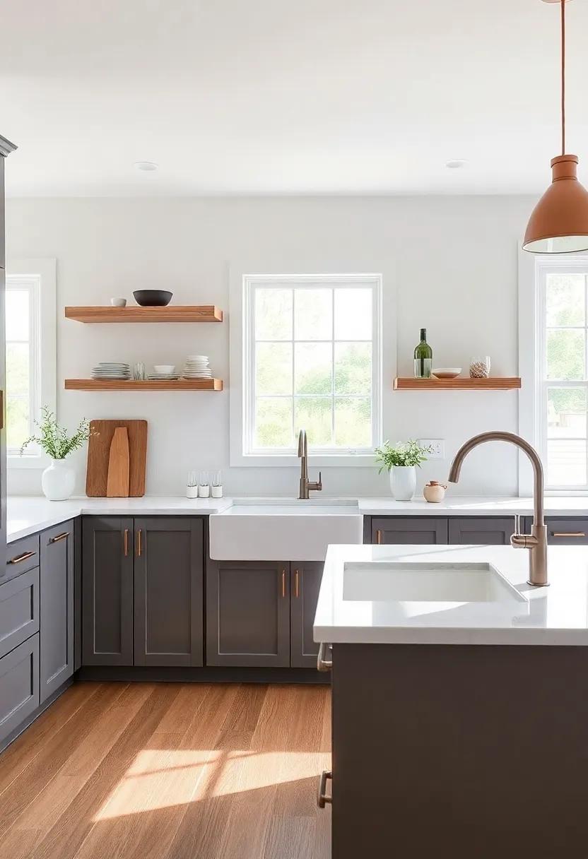 Choosing The ‌Right Countertops To Harmonize With Apron Sinks