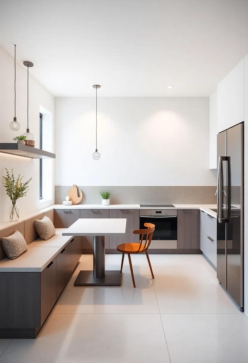 Transforming⁢ Spaces with built-In Kitchen Seating ​for Serene Dining Experiences