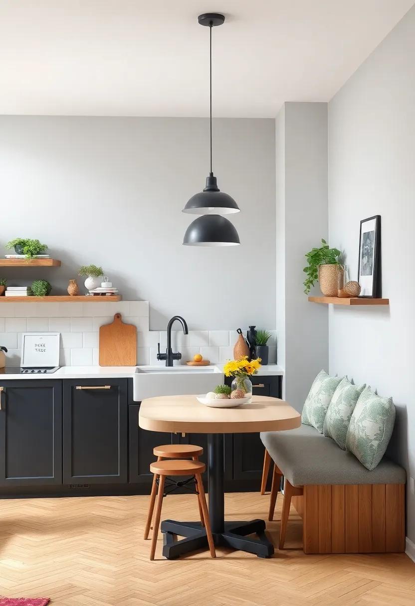 Mixing​ Vintage and Modern Styles for a Unique⁣ Kitchen Nook Charm