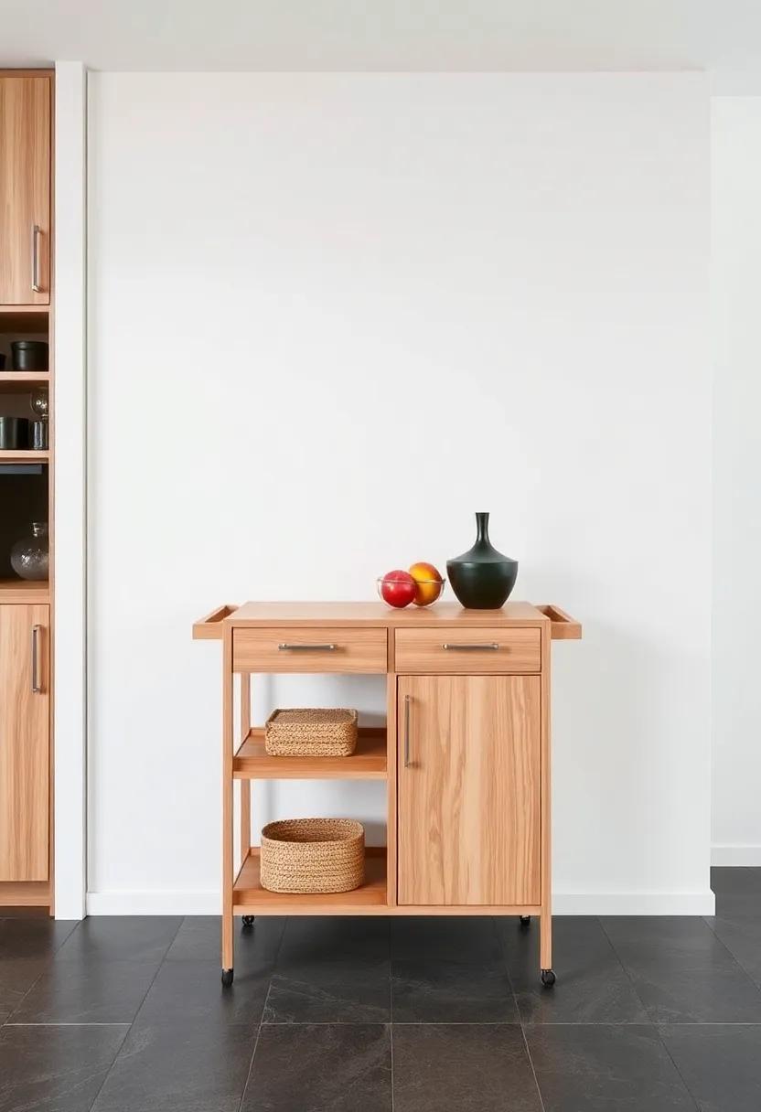 Reimagining the Utility of Kitchen Carts for Added Versatility
