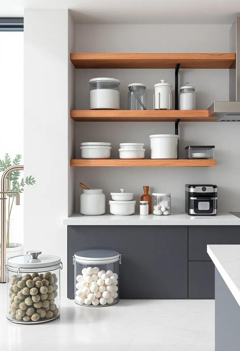 Restyling Your Kitchen with Clear Storage Containers for visual Appeal