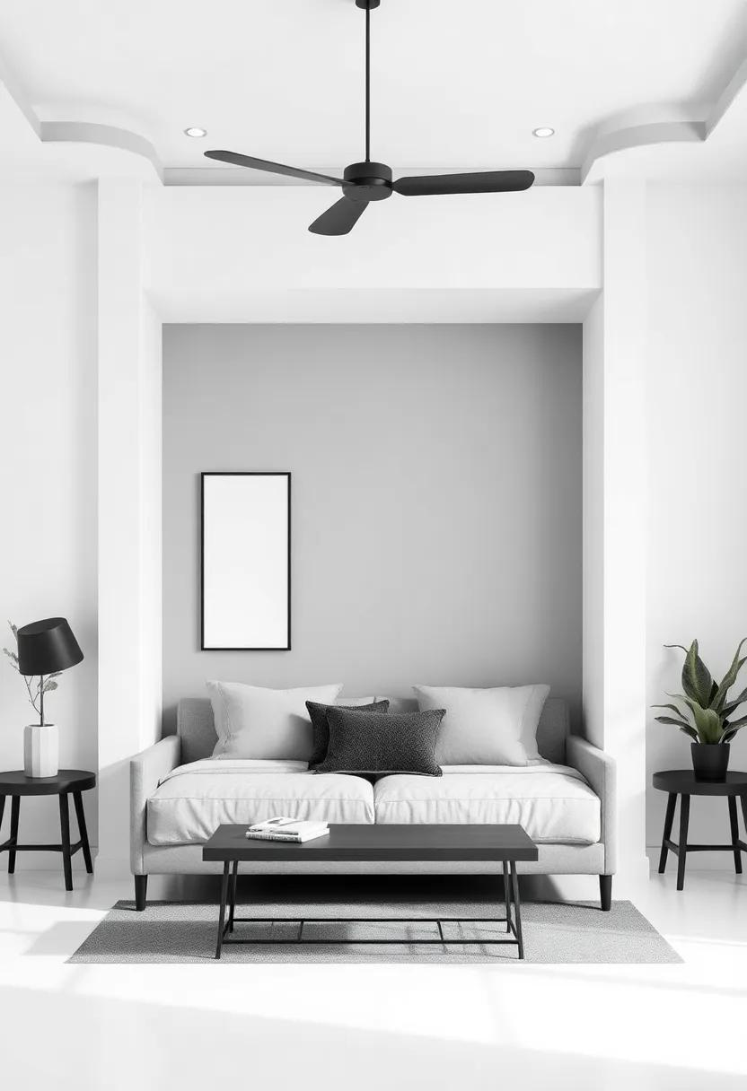 Choosing the Right Furnishings for a Cohesive Monochrome Look