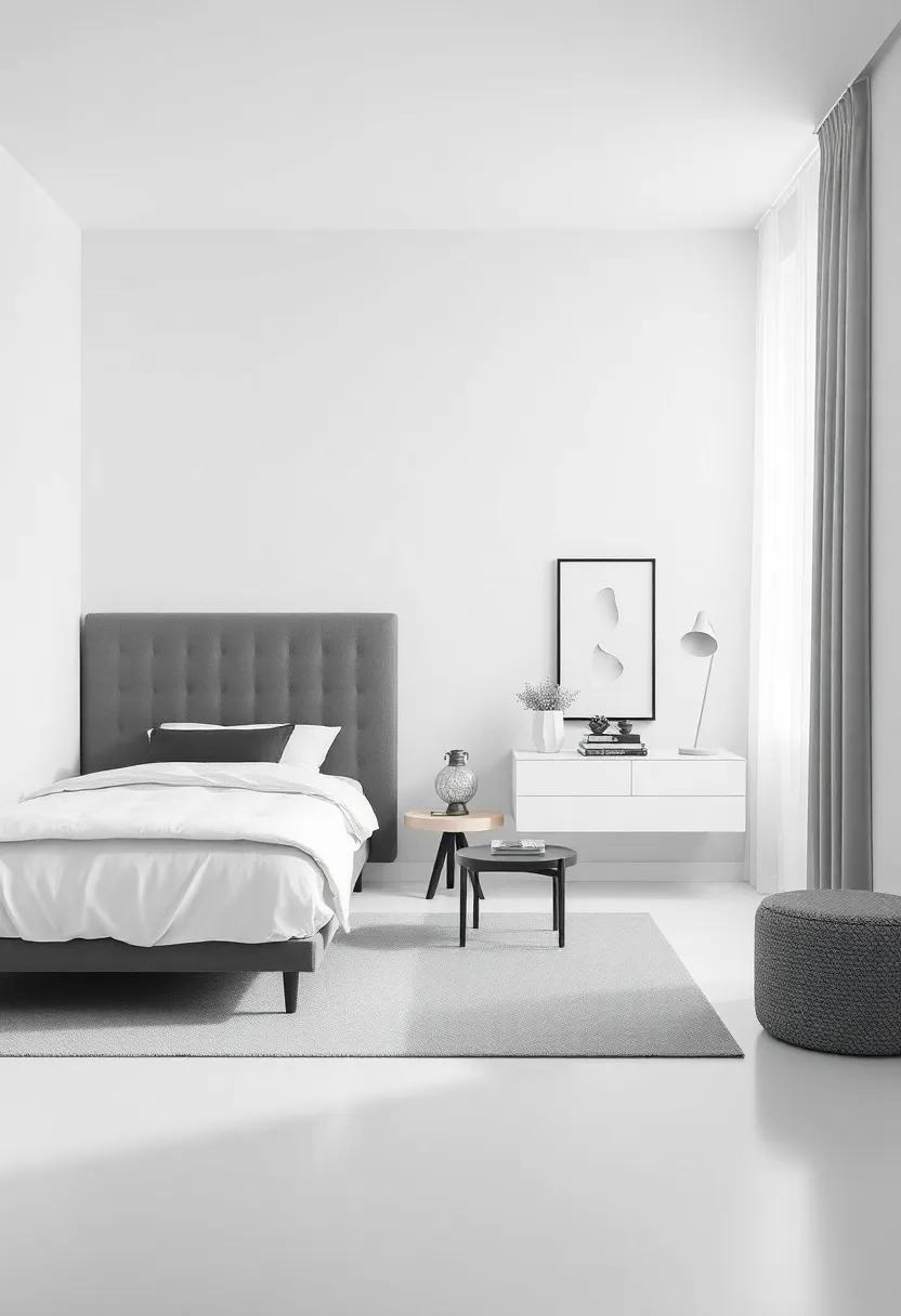 contrasting Materials ⁢to⁢ Elevate⁢ the Monochrome Aesthetic