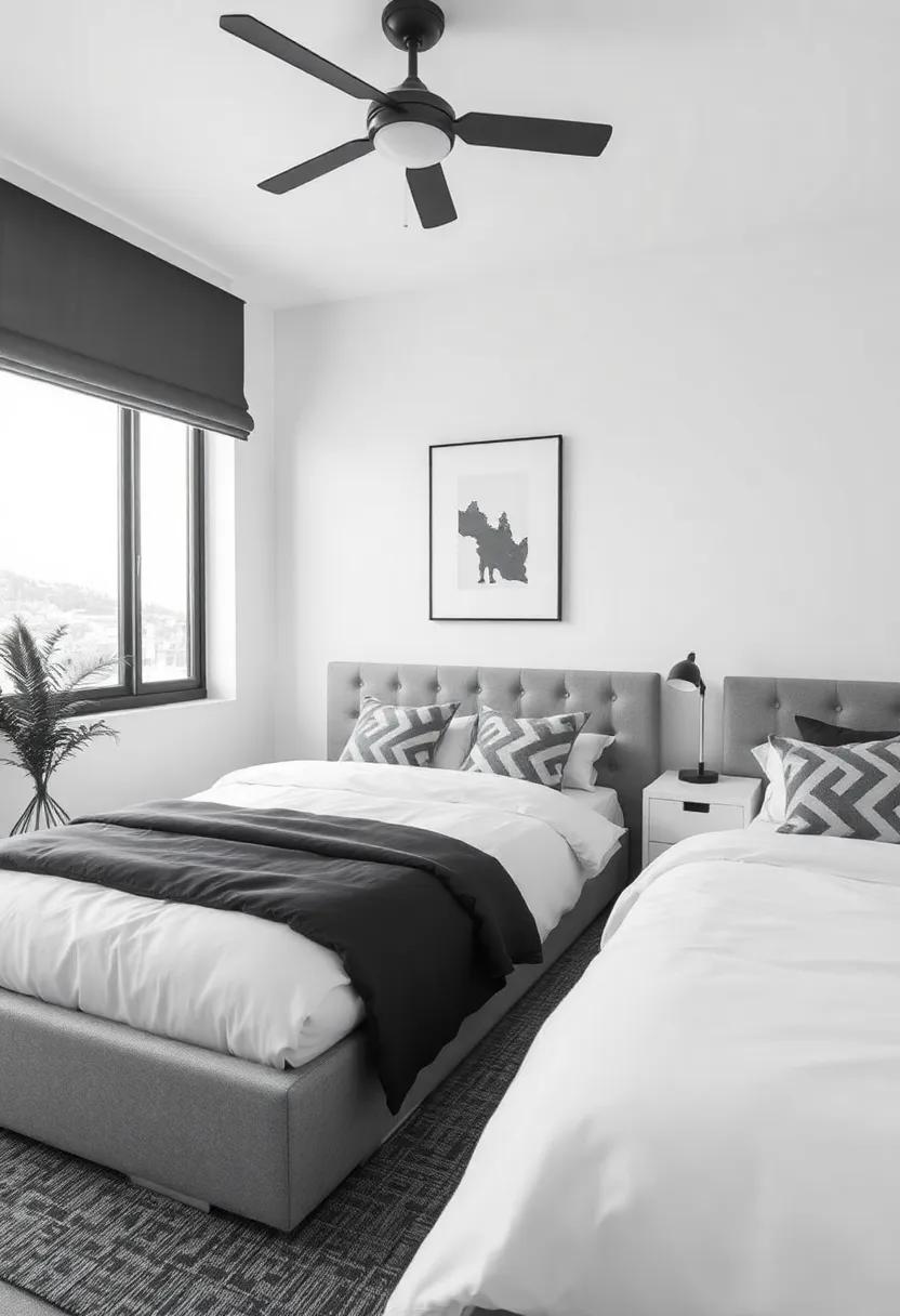 Embracing ⁢the⁣ Power ⁢of Monochrome in Your Boy's room Design