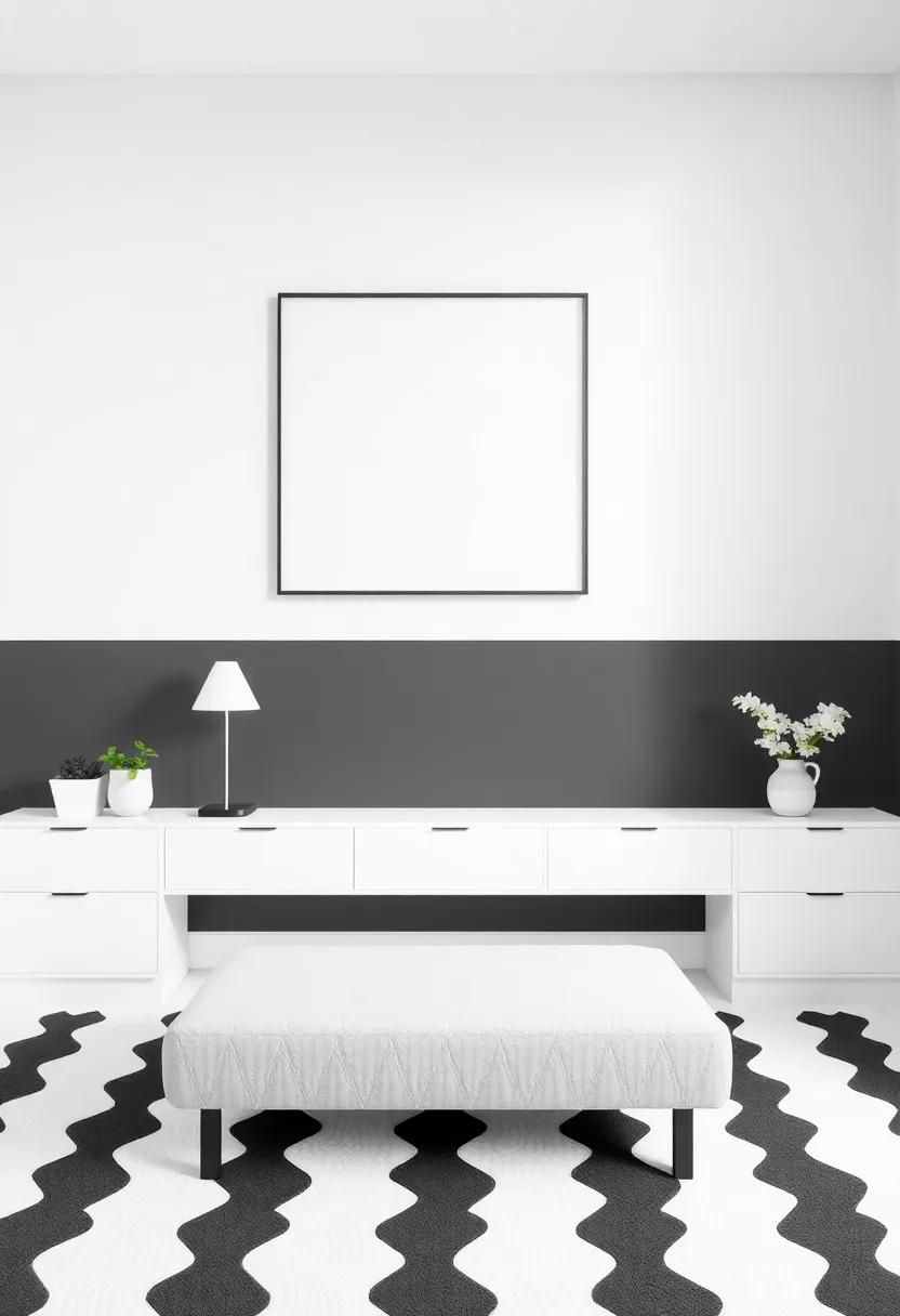 Unveiling the ⁤Impact of ​Wall Treatments in Monochrome ‍Spaces