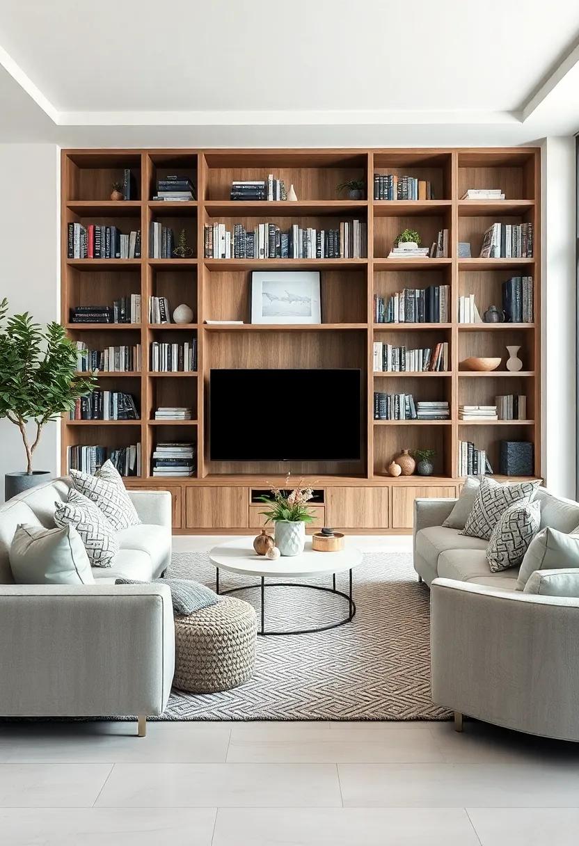 Layering Textures In Bookcases To Showcase Your Style