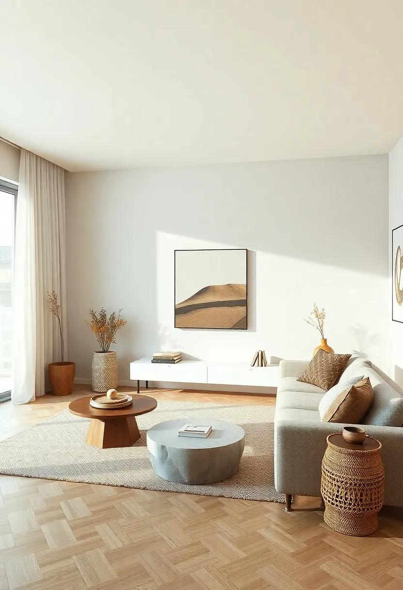 Embracing Organic Materials ‍To⁣ Enrich your Living Room Aesthetic