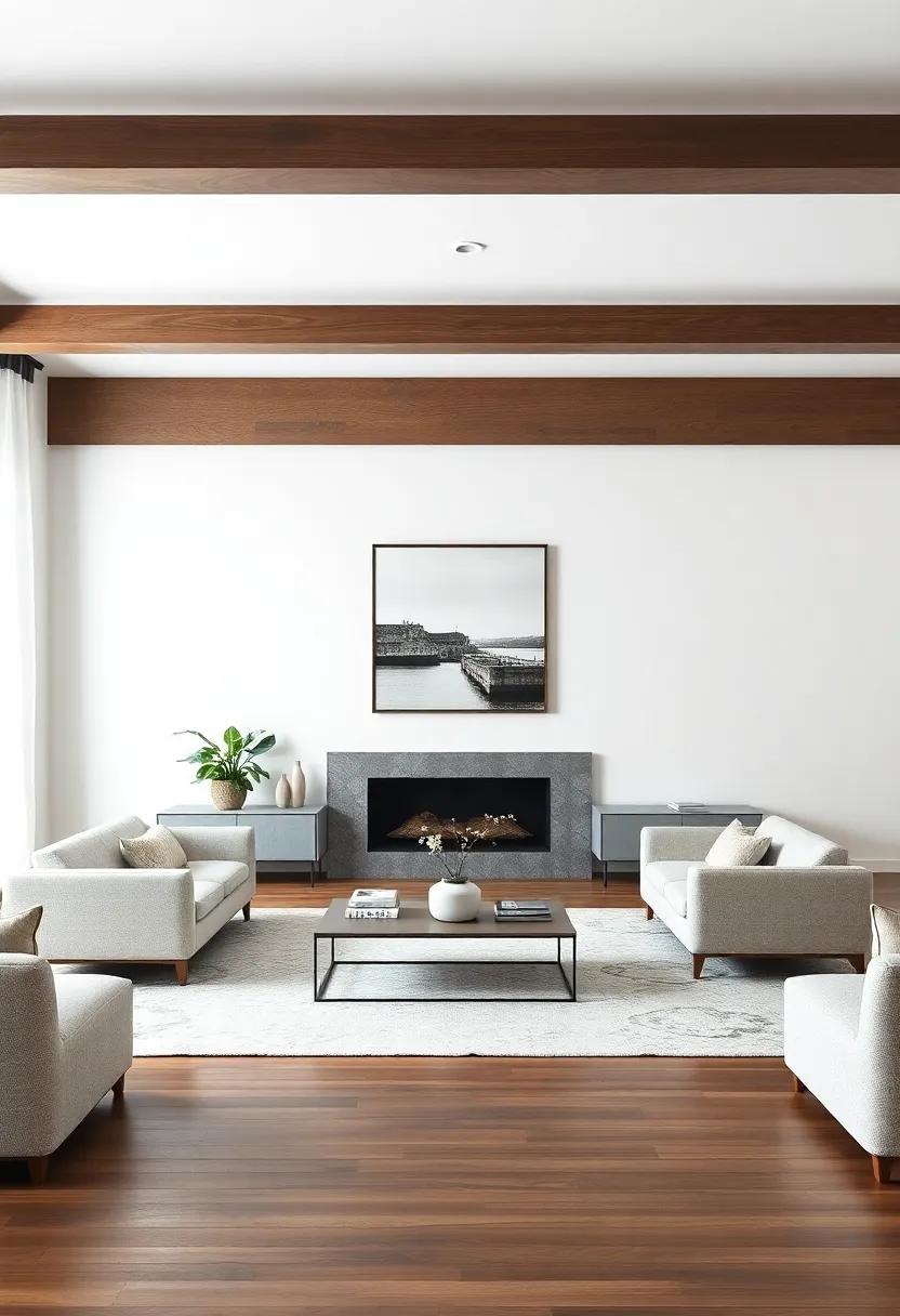 Contrasting Textures With Statement ⁣Furniture Pieces